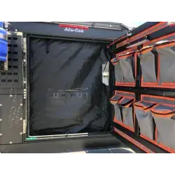 Moustiquaire de porte arrière hardtop canopy camper Toyota HZJ79 DC SC Alu-Cab